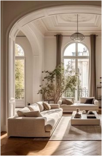 Klasszkus chevron parketta