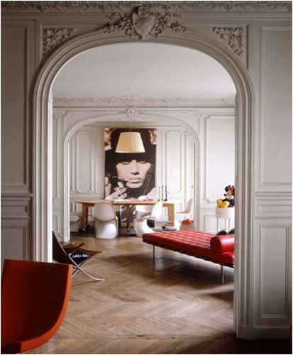 Skandináv chevron parketta