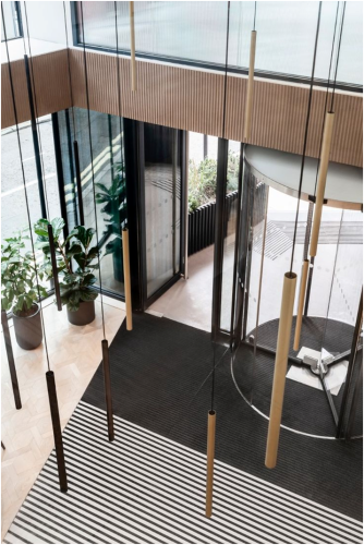 Szennyfogó, mint design elem